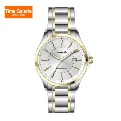 Crocodile CRDW5664.118 Silver Stainless Steel Strap Men Watch Crocodile CRDW5664.118 Silver Stainless Steel Strap Men Watch